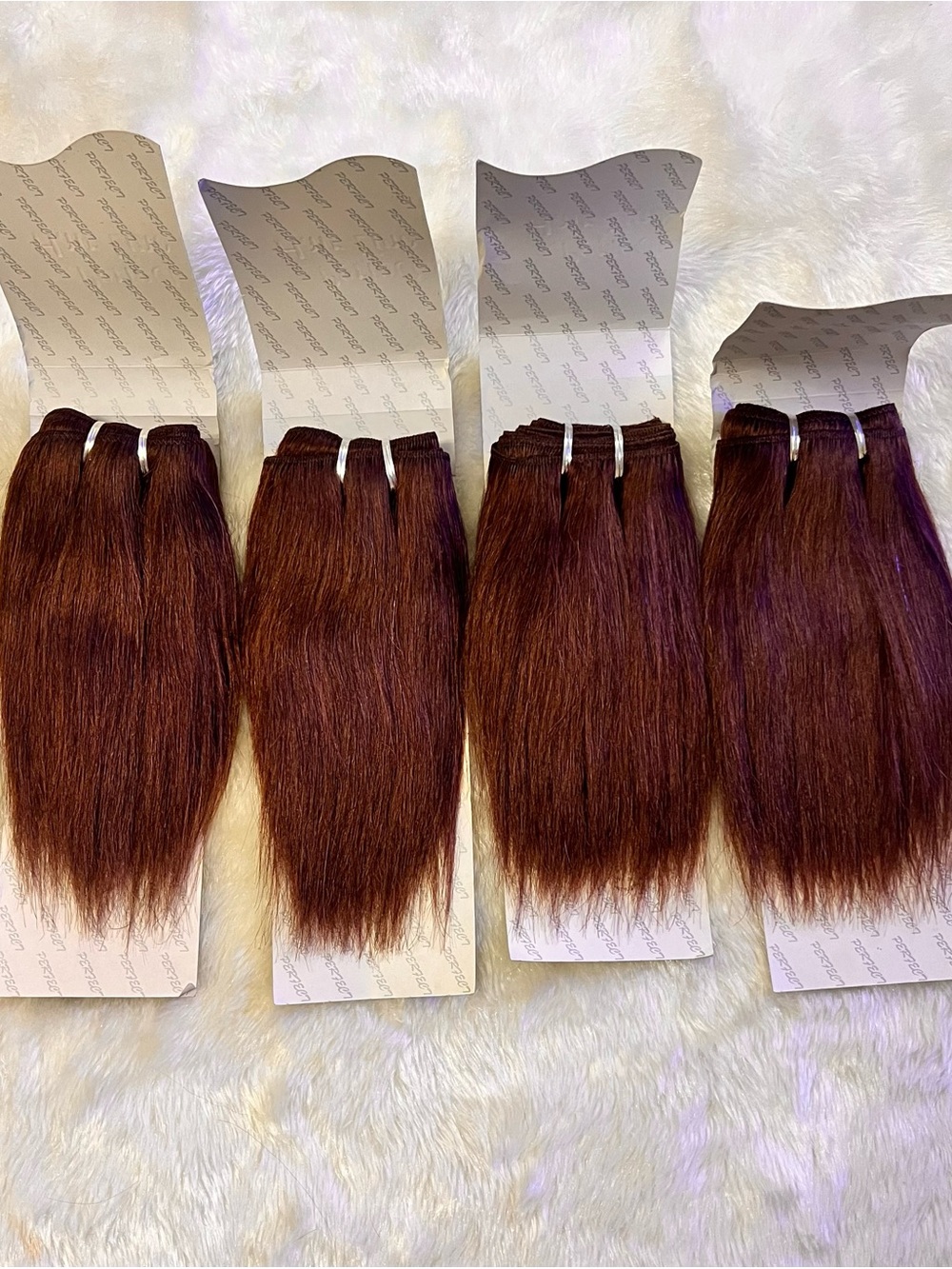 Bundled 4pack 100% Human Hair Extensions